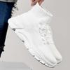 Fashion Hightops Thick Bottom Women's Boots Size 47 High-top Shoes Brand Trainers Sneakers Sport Luxury Brand Athlete Teniz Gym