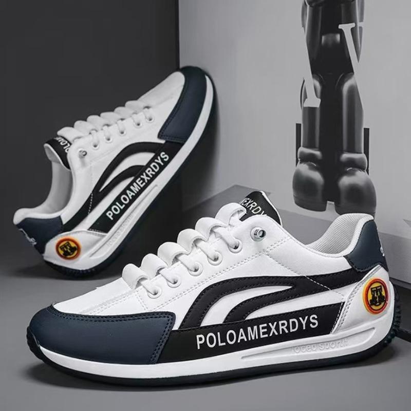 Men's Shoes Spring New Color Matching Comfortable Trend Student Lightweight Breathable Sports Shoes Fashion Casual Shoes