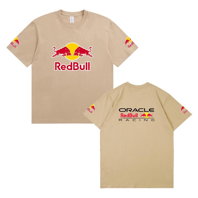 Oracle Red Bull Racing F1 T‑Shirt Unisex Short Sleeve Tee Formula 1 Racing Fans Casual Tops