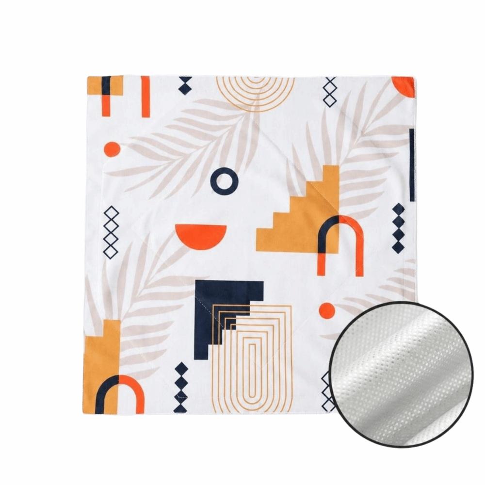 Aluminum Foil Lining Cold Hot Insulation Cover Portable Self-Adhesive Cloth Food Preservation