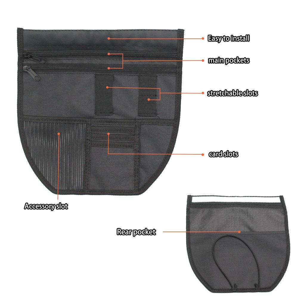Motorcycle Underseat Storage Bag Tool Pouch Organizer Replacement for Nmax 155 V1 V2
