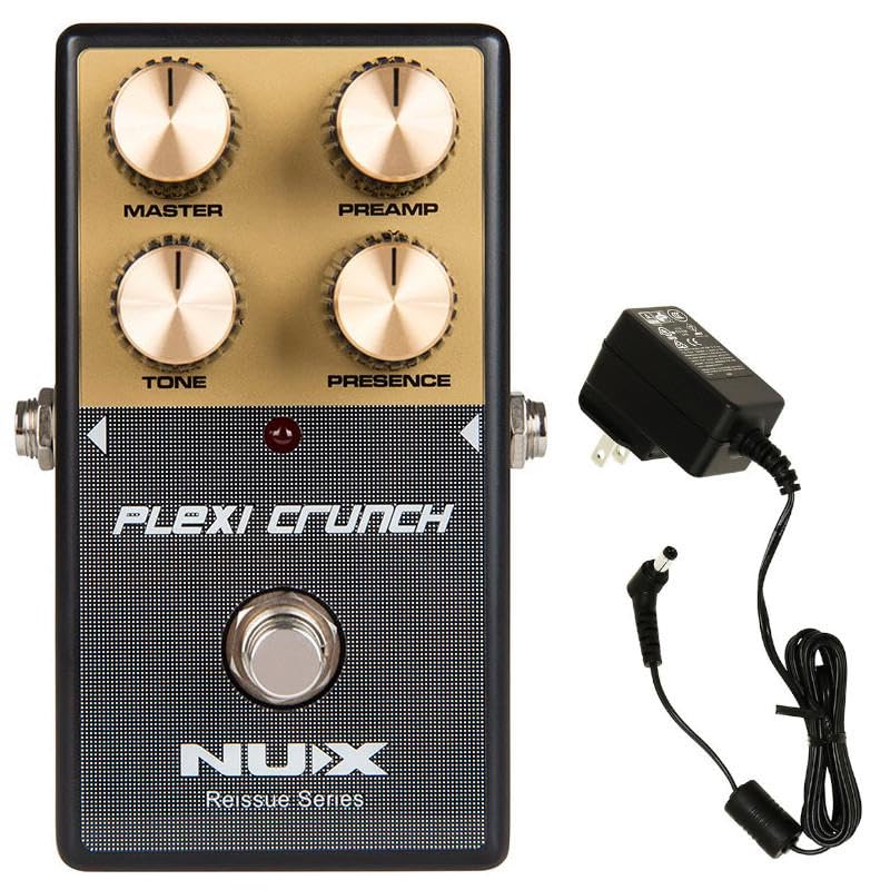 

NUX Plexi Crunch British valve amp character + ACD006A genuine AC adapter