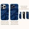 Pouzdro na telefon Hlubokomořské vlnky pro IPhone 16 15 14 13 12 11 X XS XR XSMAX 7 8 Pro Max Plus Dvouvrstvý zadní kryt