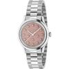 YA1265033 G-Timeless Pink Dial Ladies Watch