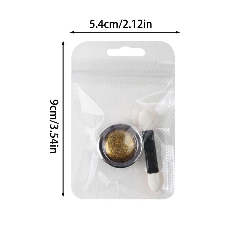 Metallic Mirror Powder Nail Art Glitter Rose Gold Champange UV gel Polish Chrom Dust Metallic Effect Painting Pigment