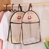 Cartoon Hanging Basket Cute Mesh Bag Bathroom Storage Organizer Holder For Socks Underwear Children Toy Net Pouch