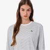 Lacoste Women's Striped Ribbon Long-Sleeve T-Shirt TF932E-56G166