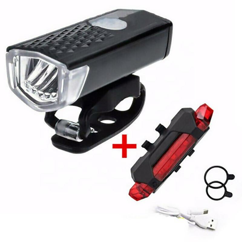 Accesorios Necessary USB Rechargeable LED Light For Bicycle Outdoor Cycling Front Light Bike