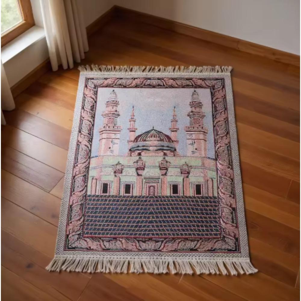 Forest Fox Shadow Carpet Rectangular Tassel Carpet Kitchen Carpet Corridor Living Room Area Carpet Carpet Floor Mat and Carpet