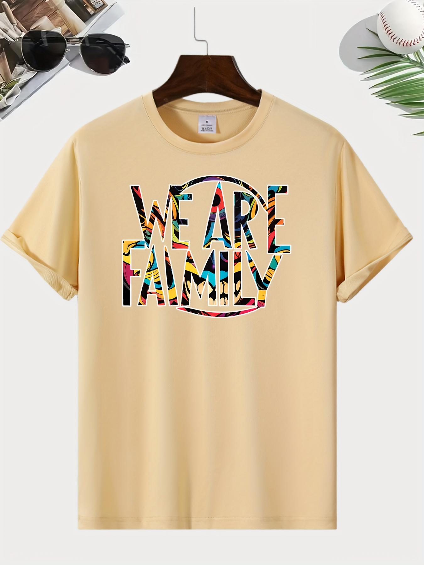Men S Casual Short-Sleeve T-Shirt with Letter Print XXL