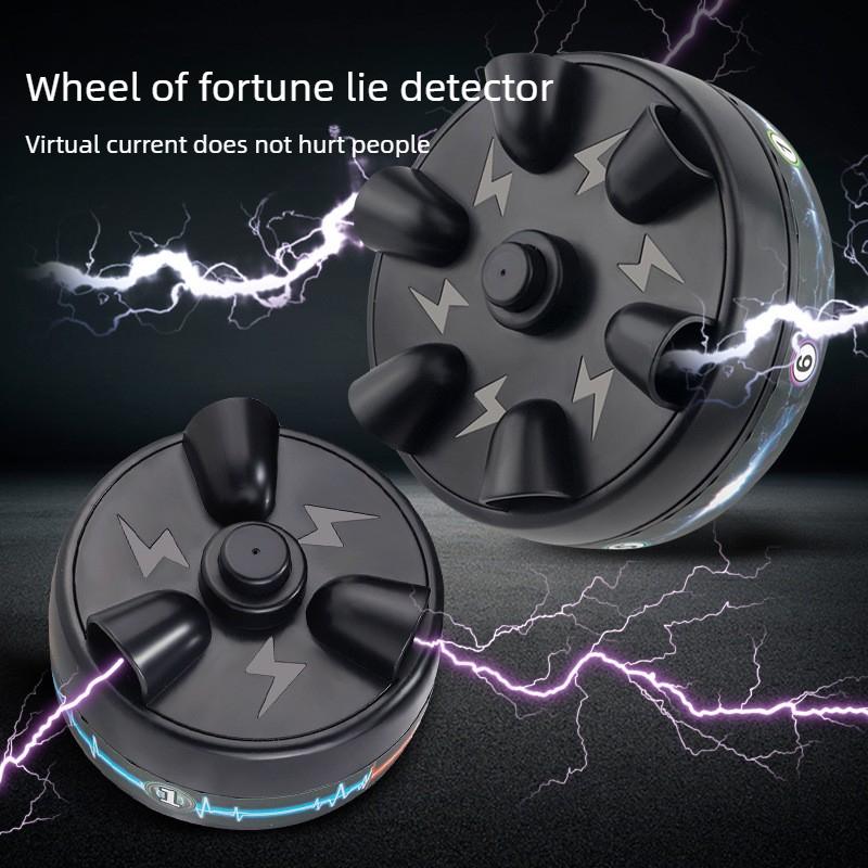 Three/Six-Finger Lie Detector Toy Stress Relief Prank Game Device Party Trick Shock Test Fun Gadget for Friends and Family