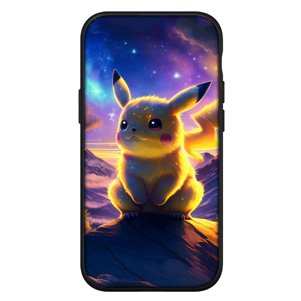 

Чехол для iPhone 17 16 15 Xiaomi Poco Redmi Note 14 13 12 11 Pro Max X 9 16e Samsung Galaxy S25 S24 S23 OPPO Huawei Чехол Pokemon Pikachu for iPhone 8 Plus