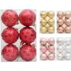 10 Boxes Christmas Tree Hanging Pendants Electroplated Baubles for Holiday Decoration Indoor and Outdoor Ornaments