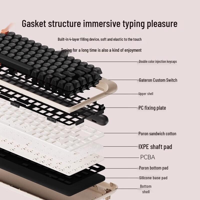 Lofree 1970S Series New Dot Tri-Mode Mechanical Keyboard
