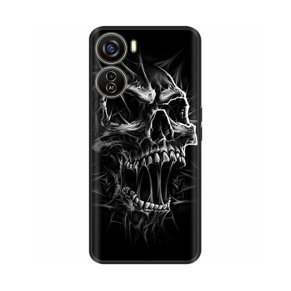 For ZTE Blade V50 Design 5G Case Soft Silicone Phone Cover for ZTE Blade V50 Design 4G 5G Case Shockproof Shell Coque Back Cover