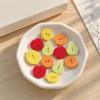 40pcs Creative Mango Buttons 2 Holes Orange Buttons Mini Colored Fruits Buttons  Clothes Accessories