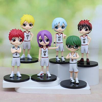 Anime Kuroko Basketball Actionfigur 6 Stile Weißes Uniform Kuroko Tetsuya Teppei Kagami Taiga Sammlerstück Spielzeug für Jungen Geschenk