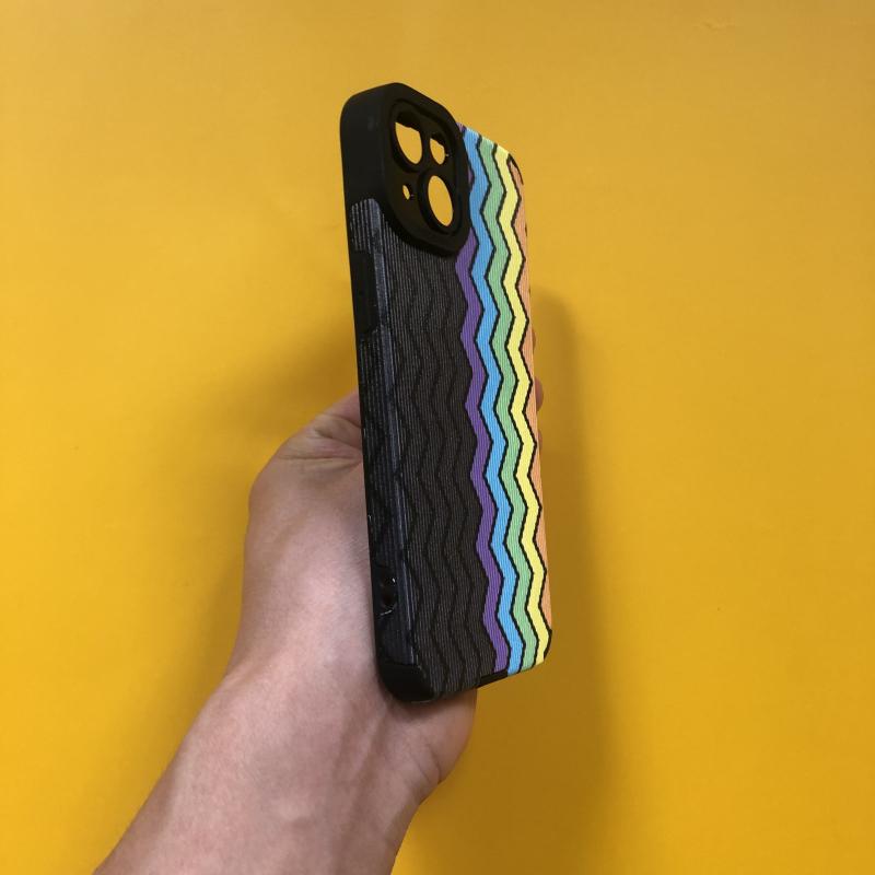 Duhový kryt na telefon pro iPhone 14 Pro Max 11 13 Mini 12 Nárazuvzdorný silikonový kryt pro iPhone 8 Plus 7 Se2020 Xr Xs X Skořepina Nárazník