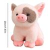 Stuffed Animals 20cm Cute Swine Toy Cuddly Animal Throw Pillow for Baby Girls Kids Birthday Christmas Home Bedroom Sofa