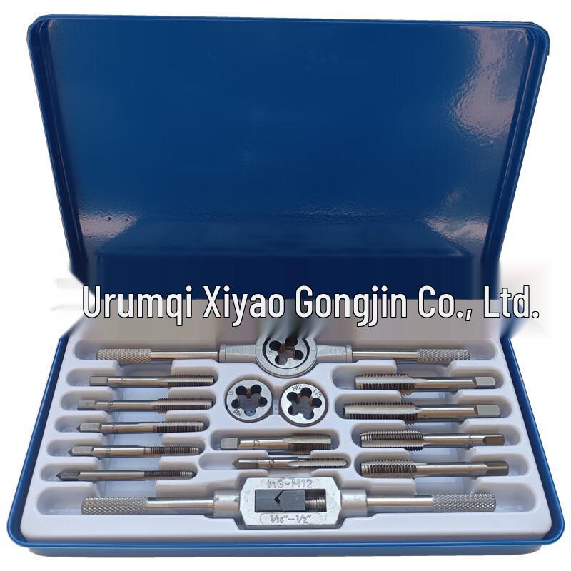 Hand Tap and Die Set CN plug (adapter included)
