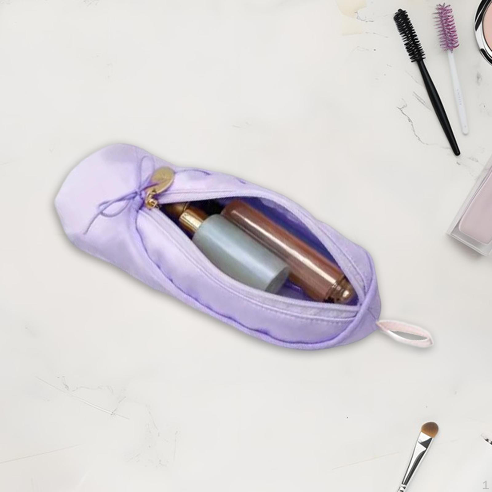 

Ballet Dance Shoe Makeup Bag Pencil Case Small Pouch Brush Holder for Children, Girls,