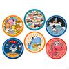 Cartoon Flying Dsaucer Hand Toss Team Game Spur Disc Outdoor Flyer Toy for Park Backyard Camping