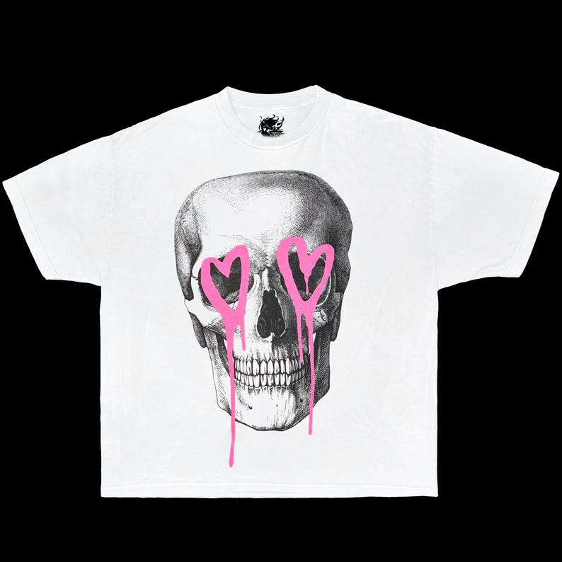 

HEART EYES Graphic Boxy Unisex T-Shirt XL