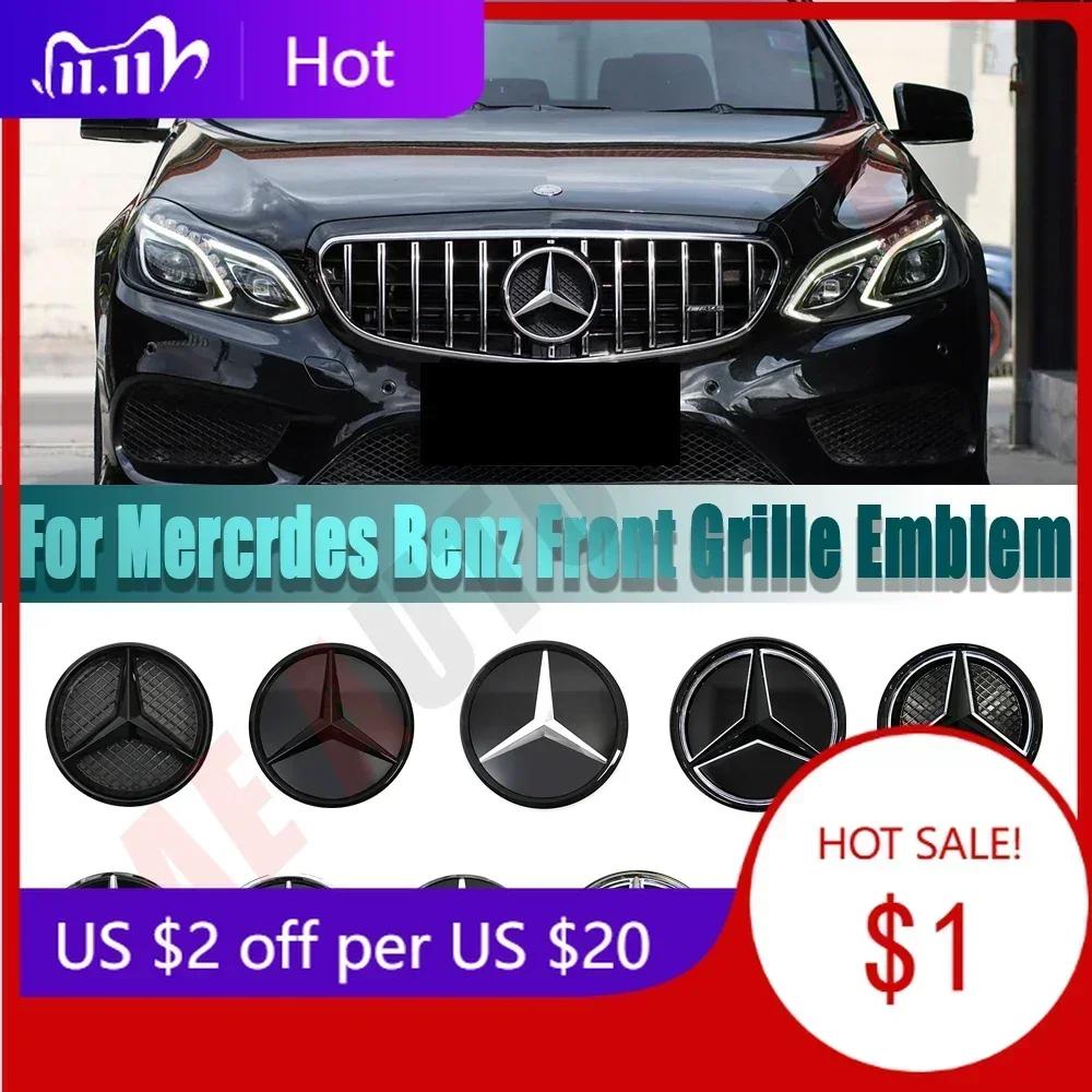 Naklejka Samochodowa Na Mercedes Benz Srebrna Ramka 3D Lustrzany Znak Dla Mercedes Benz Klasa A W176 B W246 C W205 Matowa Czerń Styl OE F