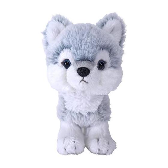 Sunlemon Fluffy s Wolf Blue S 16813cm Stuffed Animal P-6172