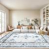 Tapis Bohèmes pour Chambre à Coucher Grand Tapis Décoration Salon Tapis Rétro Moelleux Doux Tapis de Sol Salon couleur claire Tapis en Peluche