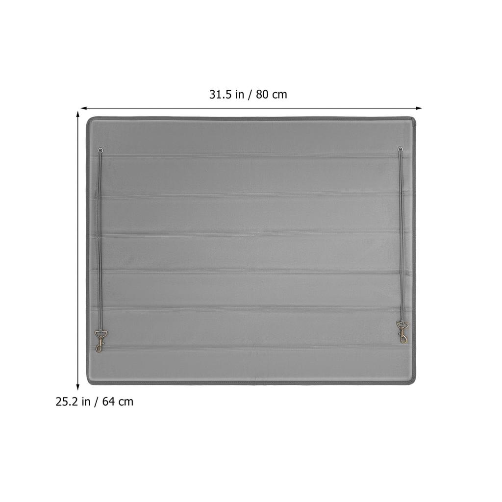 POPETPOP Bumper Rear Bumper Trunk for Yaris and Prius Guard, Protector, Mat, Foldable, Scratch-Resistant, Universal, Stain-Resistant, Outdoor/Camping,