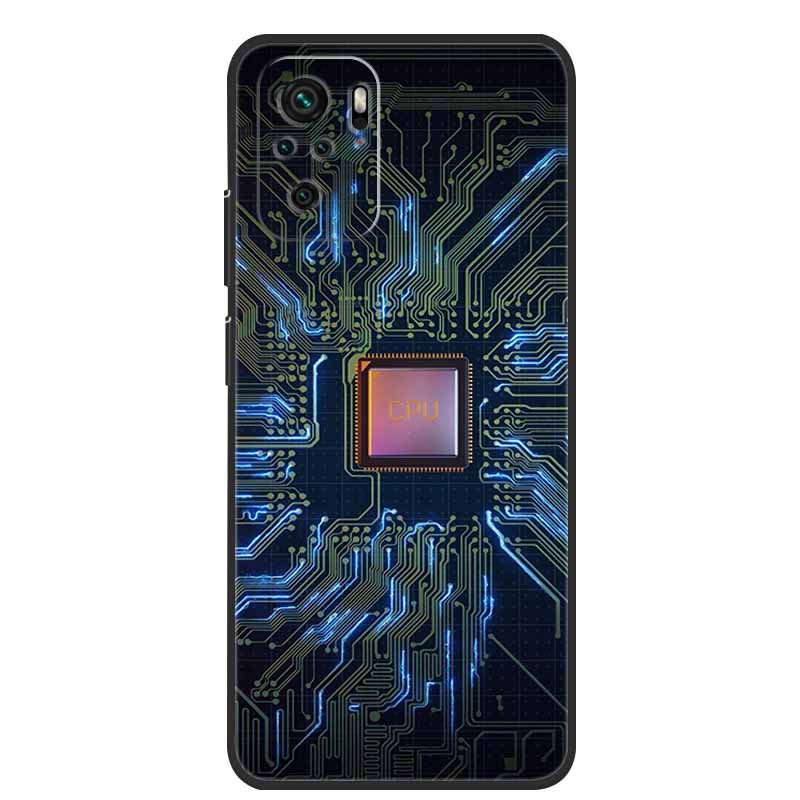 Für Xiaomi Poco M5s Hülle Luxus TPU Weiches Silikon Handy Rückseite für PocoM5s Stoßfest Blumen Niedliche Cartoon Blumen Neue Hülle