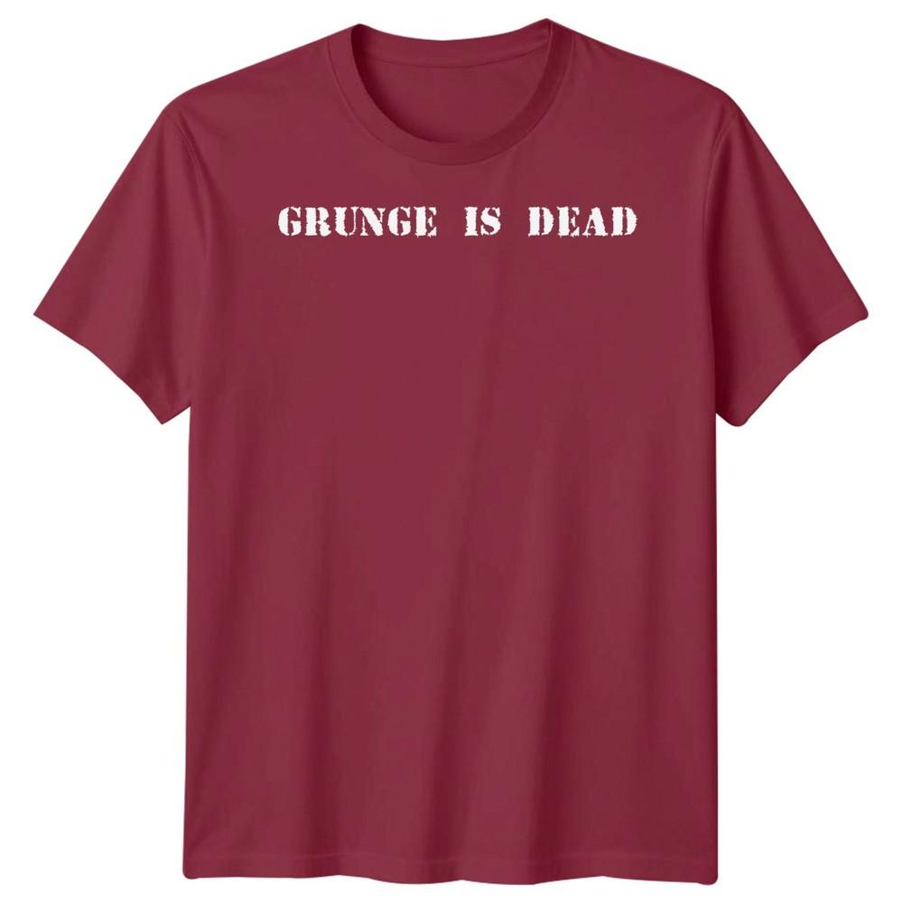 Grunge Is Dead Musik Grunge Unisex T-Shirt Unisex Grafik T-Shirt Vintage Stil