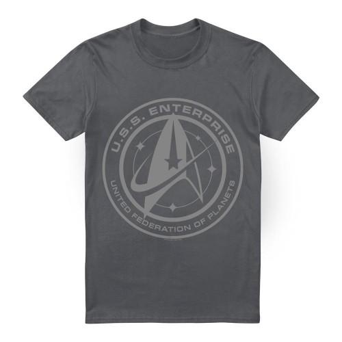 Star Trek: Discovery Mens Enterprise Crest T-Shirt
