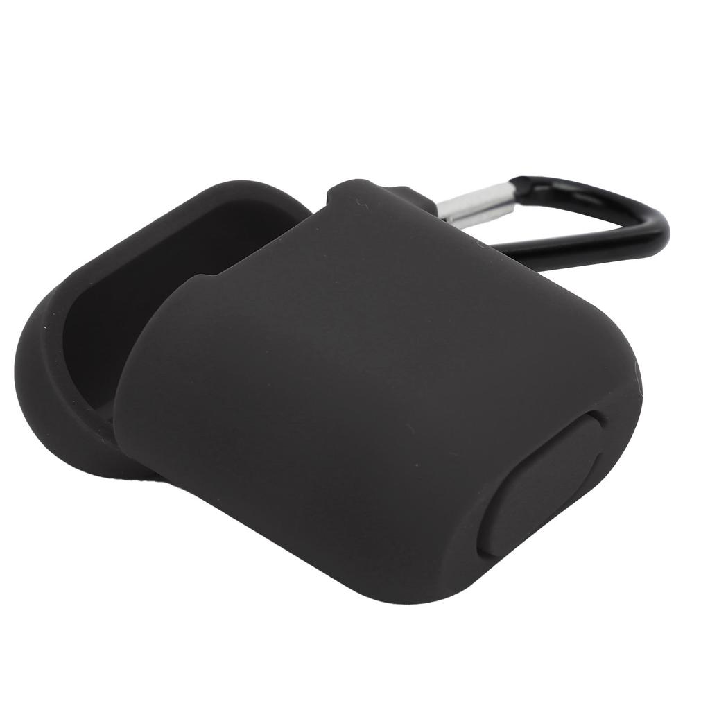 Headphone Protective Cover Case AntiLost Silicone Protector with Carabiner for IOS Earbuds 1 2