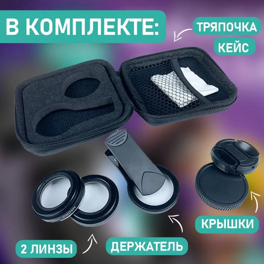 Macro lens/smartphone lens for iPhone, Android and mobile phone.