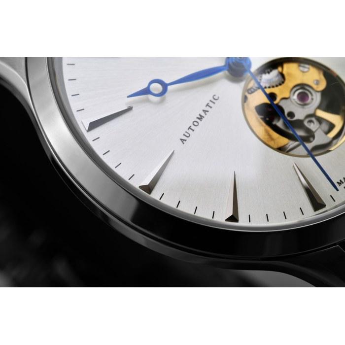 KENTEX Watch Automatic ESPY Dress Open Heart E660M-02 Silver