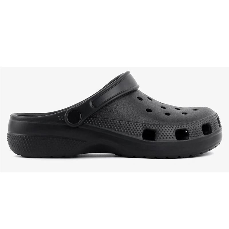 SyfIyno Летние однотонные уличные классические садовые туфли УНИСЕКС Тапочки для пары Пляжная обувь Сандалии Большой размер 36-46 36 1329₽