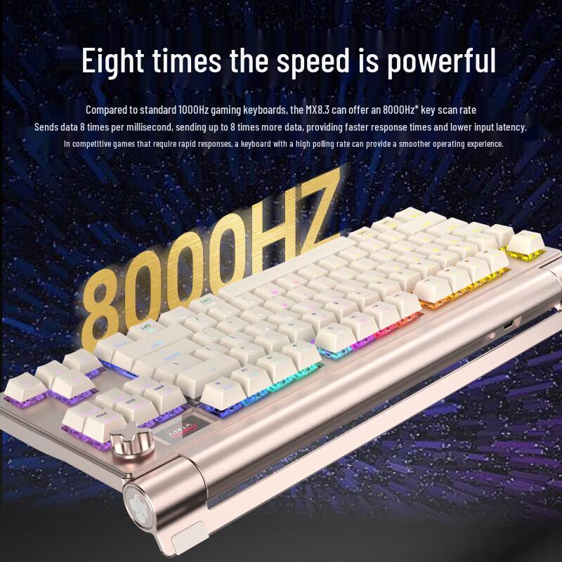 Cherry MX 8.3 Custom Tri-Mode Mechanical Keyboard