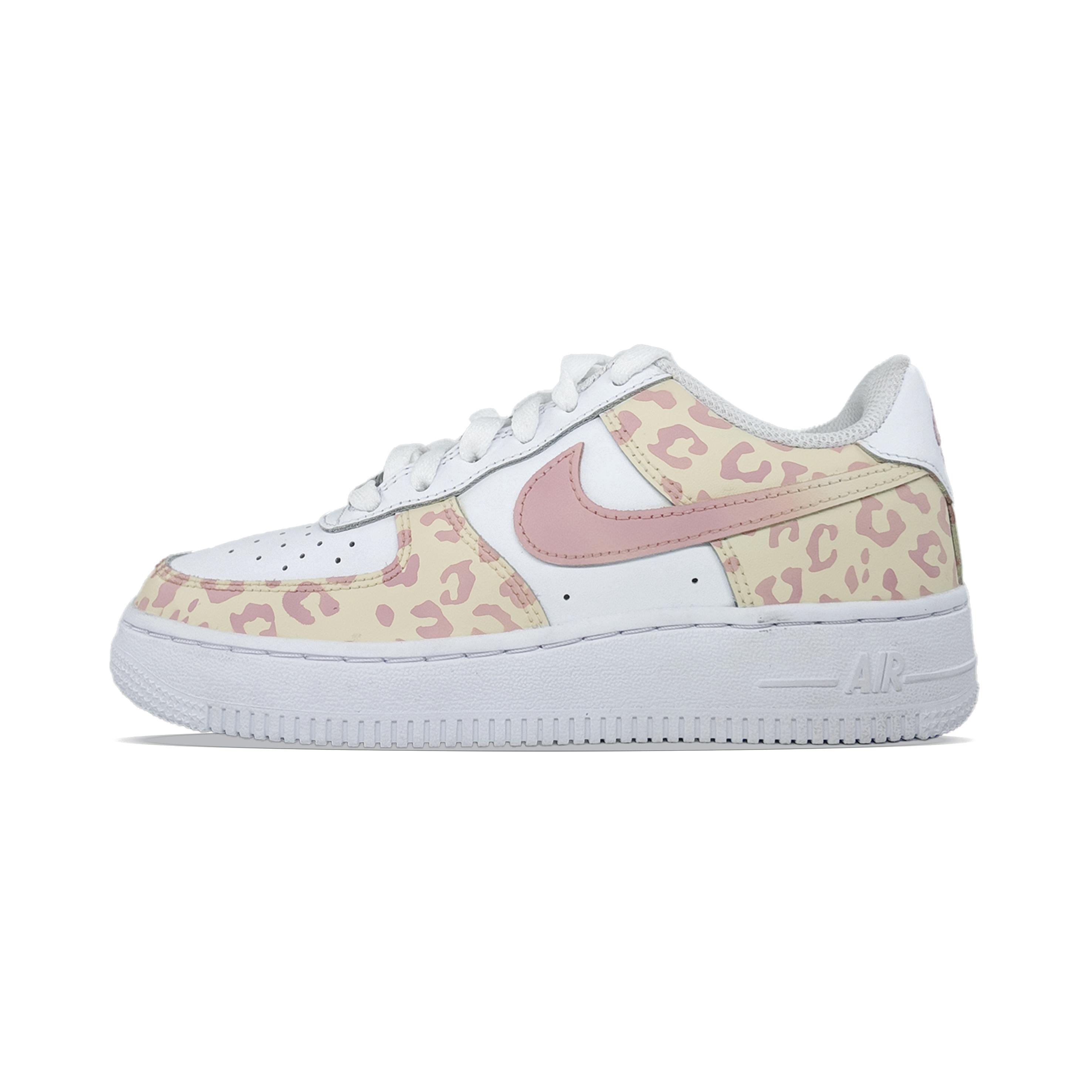 

Nike Air Force 1 Low top Skateboard Shoes Women s Pink Leopard DD8959-100(team1487-) 38.5
