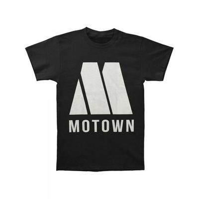 Motown Records Unisex Adult M Logo T-Shirt
