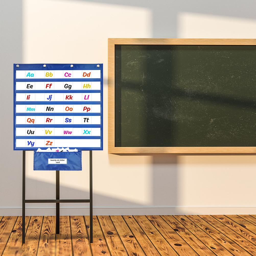 Kieszonkowy kalendarz do klasy, wielofunkcyjny wiszący organizer kieszonkowy do klasy, domu, nauczania domowego