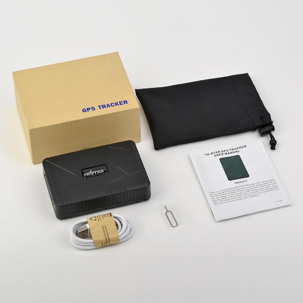 Car Tracker GPS Tracker Car TKSTAR TK915 10000mAh 120 Days Standby 2G Vehicle Tracker GPS Locator Waterproof Magnet Free APP