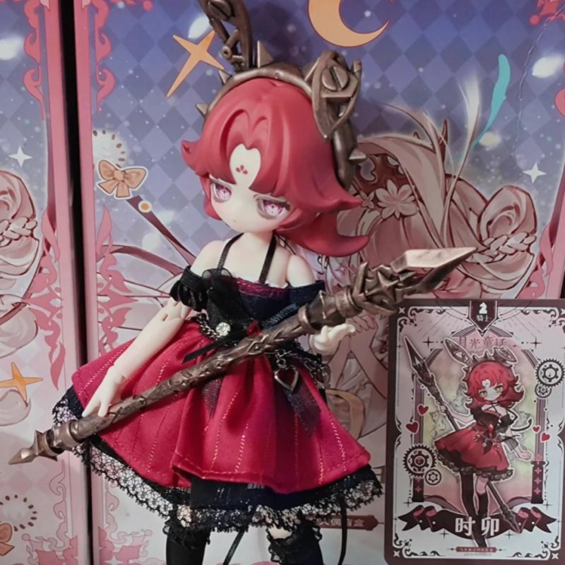 Inedible Original Doll 1/8 Joint Mobility Bjd Lunar Lore Series Doll Anime Peripheral Ornament Toy Children Cute Gifts