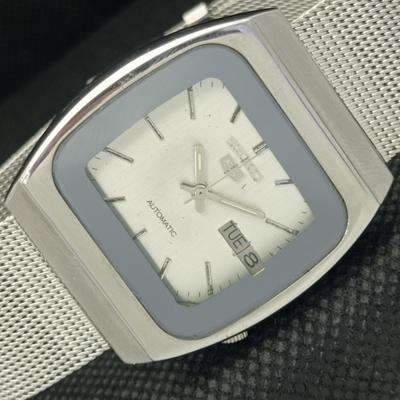 CEAS DE VINTAGE SEIKO 5 AUTO 7009A JAPONIA BĂRBAȚI D/D ORIGINAL DIAL 602-a313595-2