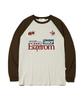 ESCAPEFROM Escf Sports Print Long Sleeve Brown