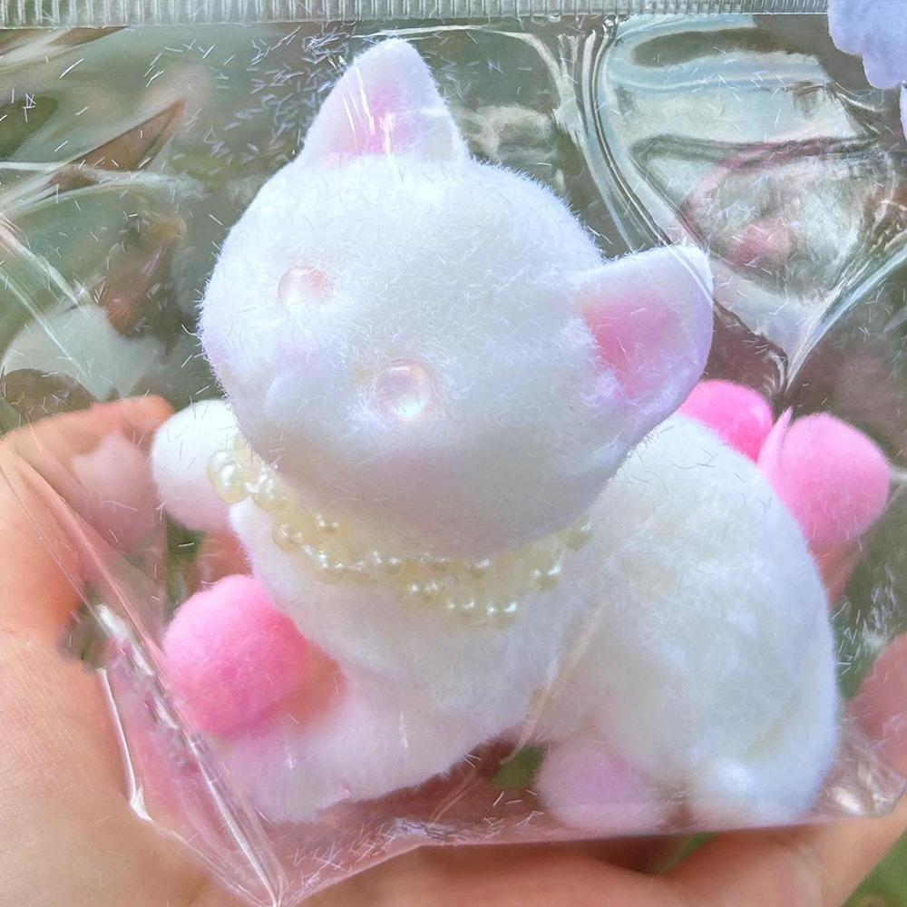 Release Cat Stress Relief Squeeze Ball Cartoon Pinching and Decompressing Toy Squeeze Cat Toys