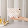 Fresh Style Floral Cosmetic Bag Large Capacity Elegant Multifunction Pouch Charming Portable Skincare Storage Organizer Causal