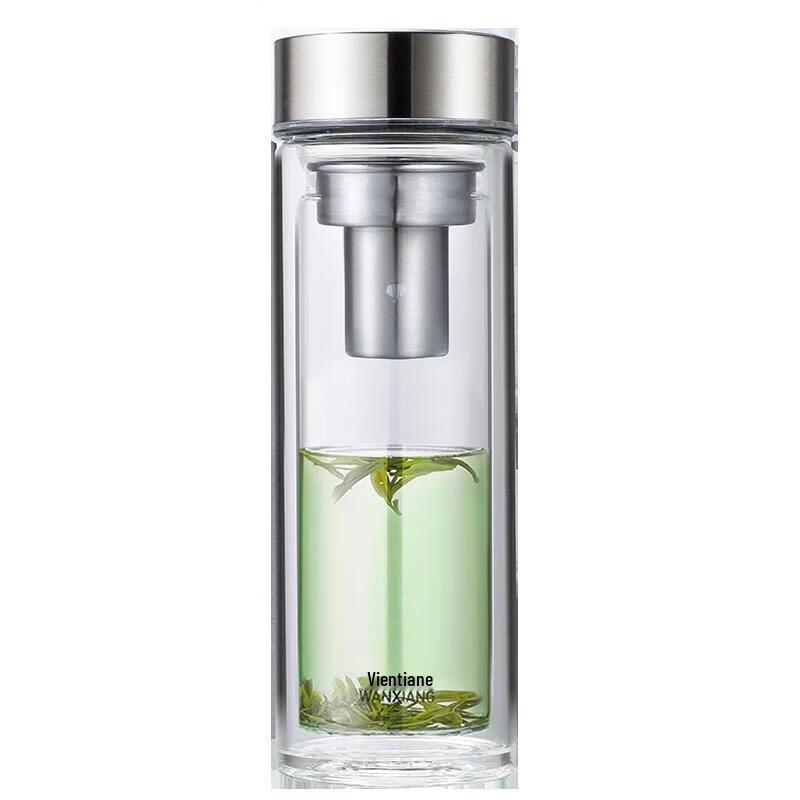 WANXIANG Double Wall Glass Cup