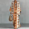 Y116 Summer Bohemian Paisley Printed Two-piece Set Large Size Casual Set